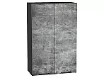 Шкаф верхний с 2-мя дверцами Флэт Temple Stone 2S/Graphite 920*600*318