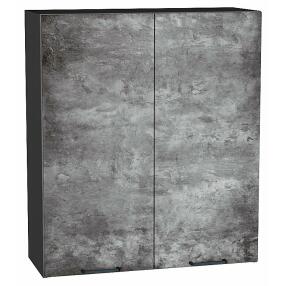 Шкаф верхний с 2-мя дверцами Флэт Temple Stone 2S/Graphite 920*800*318