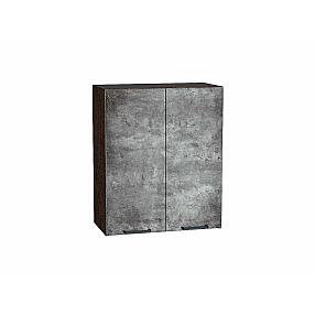 Шкаф верхний с 2-мя дверцами Флэт Temple Stone 2S/Графит 716*600*318