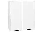 Шкаф верхний с 2-мя дверцами Флэт White In 2S/Белый 920*800*318
