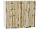 Шкаф верхний с 2-мя дверцами Флэт Wotan Oak 2S/Белый 716*800*318