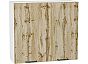 Шкаф верхний с 2-мя дверцами Флэт Wotan Oak 2S/Белый 716*800*318