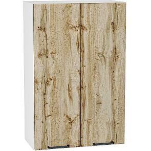 Шкаф верхний с 2-мя дверцами Флэт Wotan Oak 2S/Белый 920*600*318