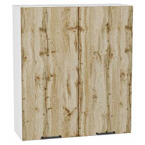 Шкаф верхний с 2-мя дверцами Флэт Wotan Oak 2S/Белый 920*800*318