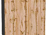 Шкаф верхний с 2-мя дверцами Флэт Wotan Oak 2S/Graphite 716*800*318