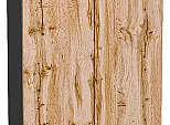 Шкаф верхний с 2-мя дверцами Флэт Wotan Oak 2S/Graphite 920*600*318