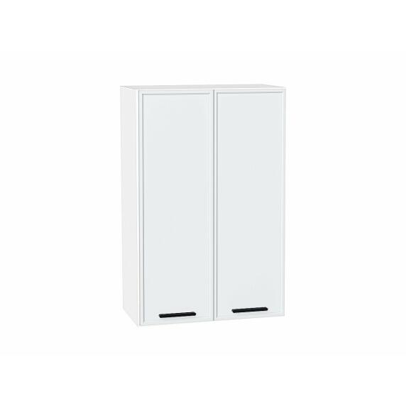 Шкаф верхний с 2-мя дверцами Фрейм White Silk/Белый 920*600*324
