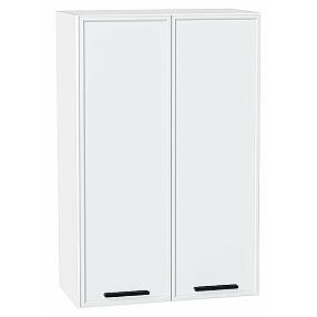 Шкаф верхний с 2-мя дверцами Фрейм White Silk/Белый 920*600*324