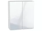 Шкаф верхний с 2-мя дверцами Фьюжн Angel Белый 920*800*320