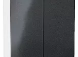 Шкаф верхний с 2-мя дверцами Фьюжн Anthracite Белый 716*600*320