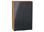 Шкаф верхний с 2-мя дверцами Фьюжн Anthracite Дуб Вотан 920*600*320
