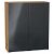 Шкаф верхний с 2-мя дверцами Фьюжн Anthracite Дуб Вотан 920*800*320