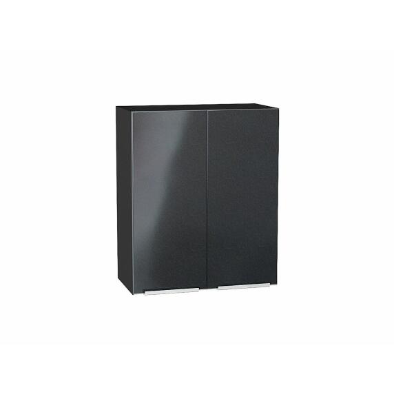 Шкаф верхний с 2-мя дверцами Фьюжн Anthracite Graphite 716*600*320