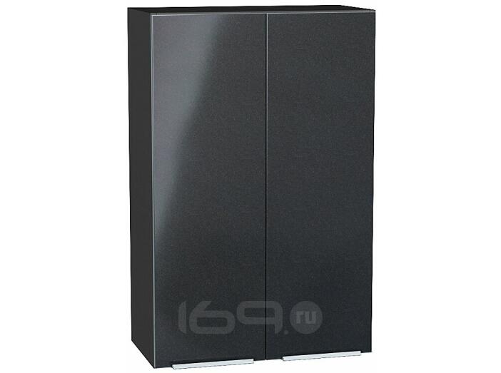 Шкаф верхний с 2-мя дверцами Фьюжн Anthracite Graphite 920*600*320