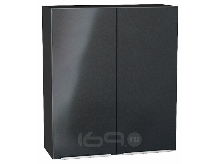 Шкаф верхний с 2-мя дверцами Фьюжн Anthracite Graphite 920*800*320