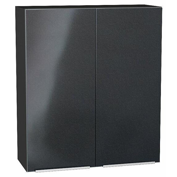 Шкаф верхний с 2-мя дверцами Фьюжн Anthracite Graphite 920*800*320
