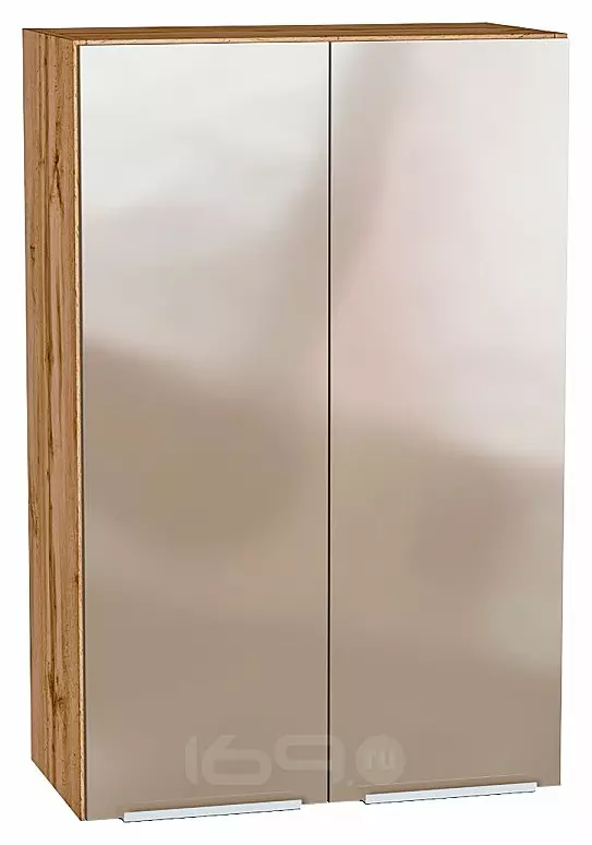 Шкаф верхний с 2-мя дверцами Фьюжн Gallant Дуб Вотан 920*600*320