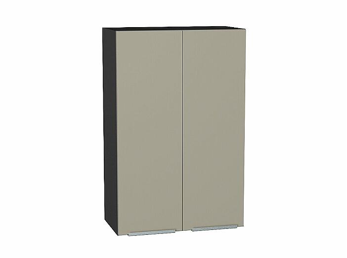 Шкаф верхний с 2-мя дверцами Фьюжн Silky Grey Graphite 920*600*320