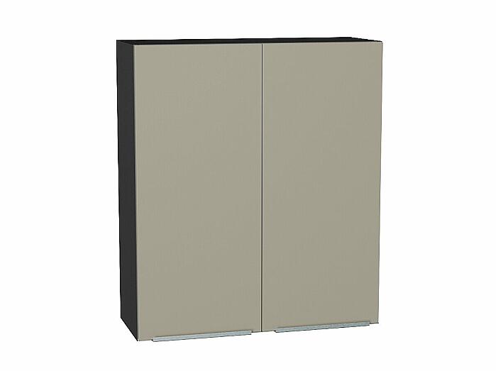 Шкаф верхний с 2-мя дверцами Фьюжн Silky Grey Graphite 920*800*320