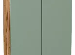 Шкаф верхний с 2-мя дверцами Фьюжн Silky Mint Дуб Вотан 920*600*320