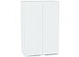 Шкаф верхний с 2-мя дверцами Фьюжн Silky White Белый 920*600*320