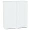 Шкаф верхний с 2-мя дверцами Фьюжн Silky White Белый 920*800*320