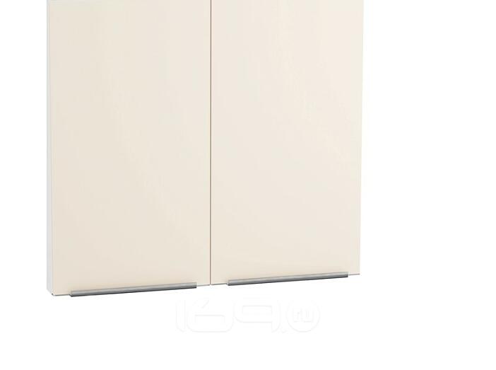 Шкаф верхний с 2-мя дверцами Фьюжн В 800 Ivory-Белый