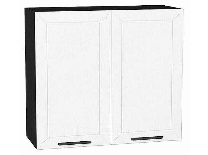 Шкаф верхний с 2-мя дверцами Глетчер Айленд Силк/Graphite 716*800*318