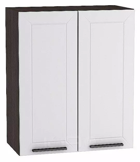 Шкаф верхний с 2-мя дверцами Глетчер Гейнсборо Силк Graphite 716*600*318