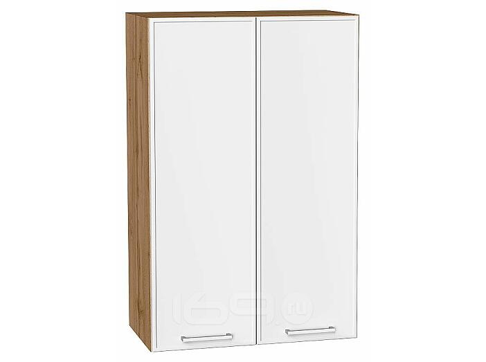 Шкаф верхний с 2-мя дверцами Квадро Белый/Дуб Вотан 920*600*321