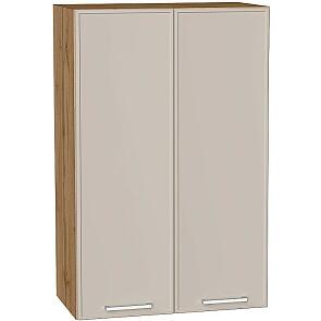Шкаф верхний с 2-мя дверцами Квадро Кашемир/Дуб Вотан 920*600*321