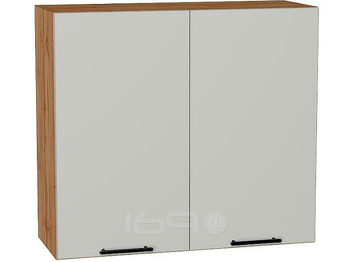 Шкаф верхний с 2-мя дверцами Лайт Special Grey/Дуб Вотан 716*800*318