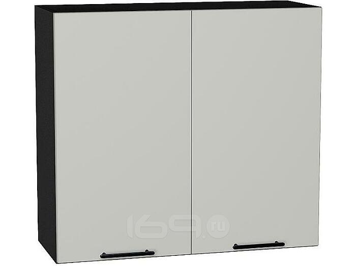 Шкаф верхний с 2-мя дверцами Лайт Special Grey/Graphite 716*800*318