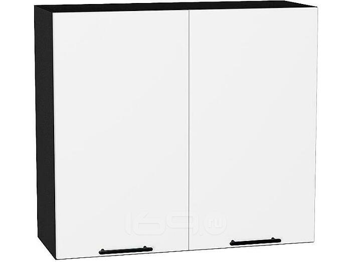 Шкаф верхний с 2-мя дверцами Лайт Special White/Graphite 716*800*318