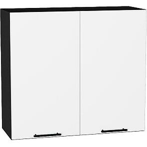 Шкаф верхний с 2-мя дверцами Лайт Special White/Graphite 716*800*318