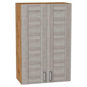 Шкаф верхний с 2-мя дверцами Лофт Cappuccino Veralinga Дуб Вотан 920*600*320