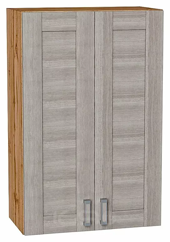 Шкаф верхний с 2-мя дверцами Лофт Cappuccino Veralinga Дуб Вотан 920*600*320