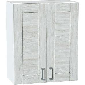 Шкаф верхний с 2-мя дверцами Лофт Nordic Oak/Белый 716*600*320