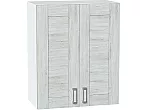 Шкаф верхний с 2-мя дверцами Лофт Nordic Oak/Белый 716*600*320