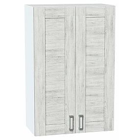 Шкаф верхний с 2-мя дверцами Лофт Nordic Oak/Белый 920*600*320
