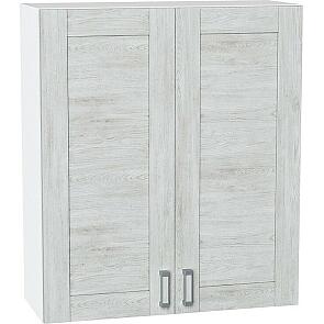 Шкаф верхний с 2-мя дверцами Лофт Nordic Oak/Белый 920*800*320