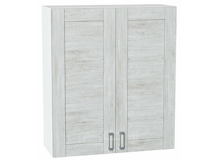 Шкаф верхний с 2-мя дверцами Лофт Nordic Oak/Белый 920*800*320