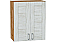 Шкаф верхний с 2-мя дверцами Лофт Nordic Oak/Дуб Вотан 716*600*320