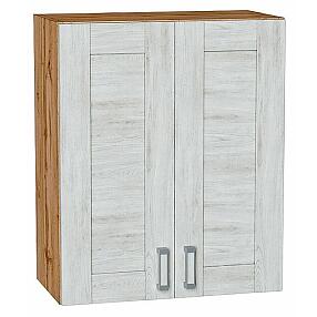 Шкаф верхний с 2-мя дверцами Лофт Nordic Oak/Дуб Вотан 716*600*320