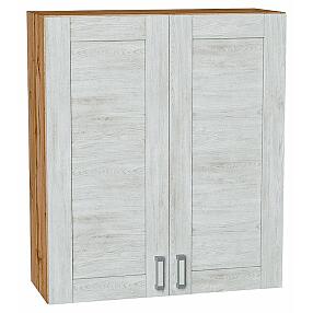 Шкаф верхний с 2-мя дверцами Лофт Nordic Oak/Дуб Вотан 920*800*320