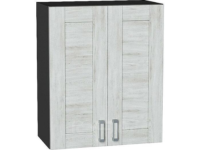 Шкаф верхний с 2-мя дверцами Лофт Nordic Oak/Graphite 716*600*320