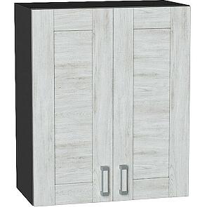 Шкаф верхний с 2-мя дверцами Лофт Nordic Oak/Graphite 716*600*320
