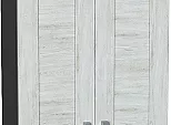 Шкаф верхний с 2-мя дверцами Лофт Nordic Oak/Graphite 716*600*320