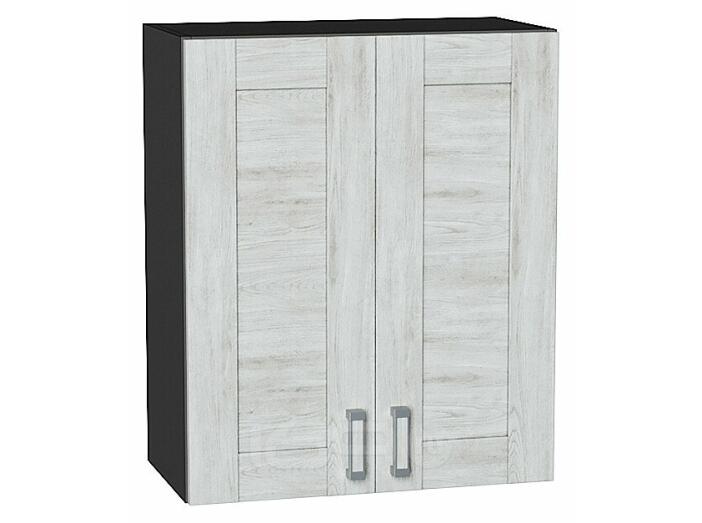 Шкаф верхний с 2-мя дверцами Лофт Nordic Oak/Graphite 716*600*320