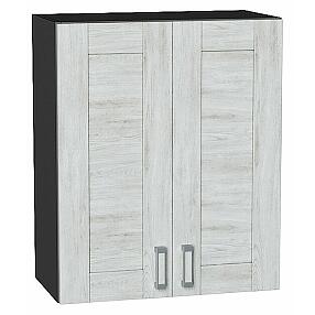 Шкаф верхний с 2-мя дверцами Лофт Nordic Oak/Graphite 716*600*320